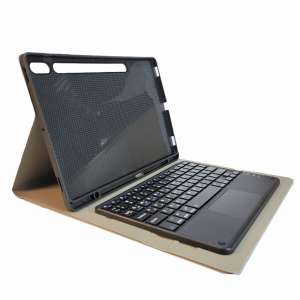 کیف کیبورد دار به همراه تاچ پد تبلت Book Cover keyboard touchpad Tab S7 Plus